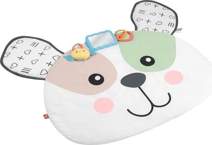Yenidoğanlar için karın üstünde oynama oyuncağı, Sevimli Köpekçik Büyük Oyun Minderi ve duyusal gelişim aktiviteleri, HYR51
