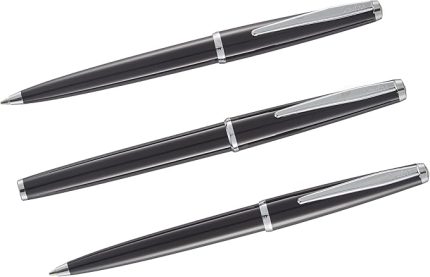 Vintage 33 Dolma Kalemtükenmez Kalemversatil Kalem Takım Siyah