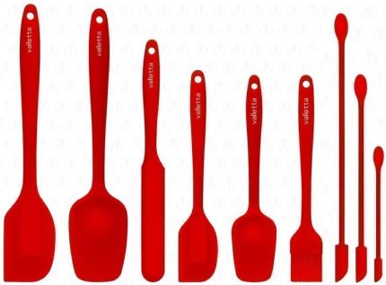 VLT1172 DRONGO 9'LU SPATULA SET KIRMIZI