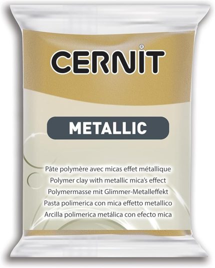 Clairefontaine) CE0870056053C – Cernit METALLIC 56 g zengin altın