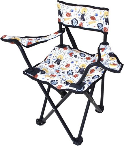 SANDALYESİ ÇOCUK UZAY DESENLİ BEYAZ KILIFSIZ