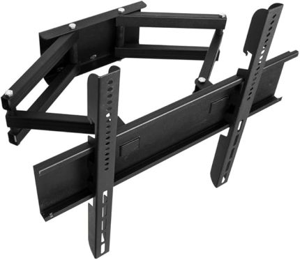 55'' - 65'' Ekran Çift Kollu Hareketli Led Tv Askı Aparatı - 140-165 Ekran Arası