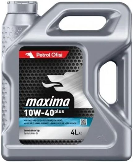 Ofisi Maxıma 10w-40 Plus Benzin& Dizel Motor Yağı 4 Litre 2023 Üretim