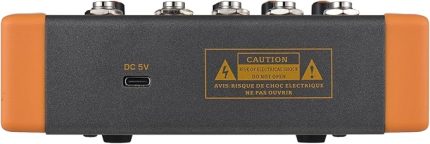 Kanal Karıştırma Konsolu, Gitar Bas Için Profesyonel Çok Sesli Mikser Ultra Düşük Gürültü