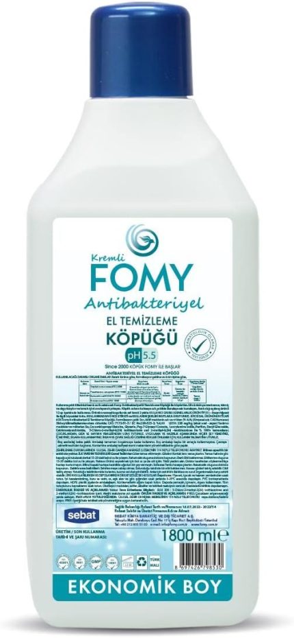 Antibakteriyel Köpük Sabun 1800 ml