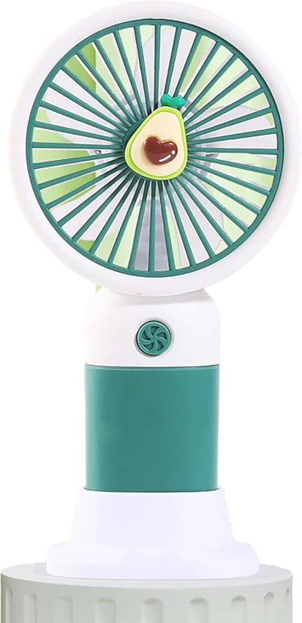 Mini USB Fan, Taşınabilir, Farklı Renk Seçeneği (Yeşil)