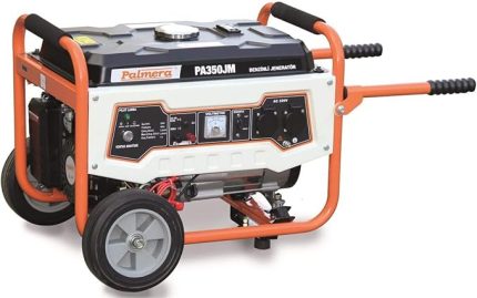 PA350JM Benzinli jeneratör Marşlı Monofaze 6,5 Hp 4,9 kW