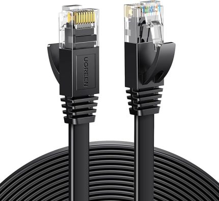 CAT6 Flat Ethernet Kablosu, 10 Metre