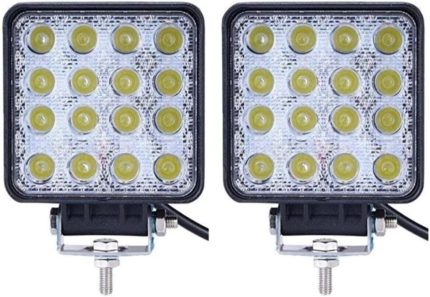 GROUP (7301) 2 Adet 16 Ledli Off Road Sis Farı Çalışma Lambası 12 Volt ile uyumlu