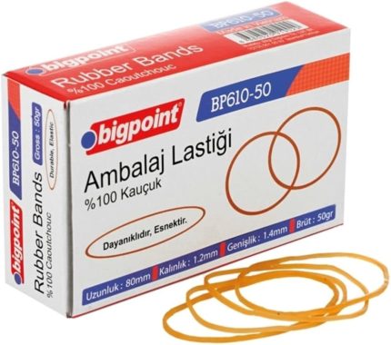 Ambalaj Lastiği % 100 Kauçuk 50 Gr.
