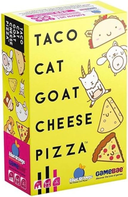 Orange | Taco Kedi Keçi Peynirli Pizza | Kart Oyunu | Yaş 8+ | 2-8 Oyuncu | 10-30 Dakika Oynama Süresi
