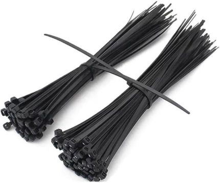 4,8x500 Siyah Kablo Bağı & Plastik Kelepçe & Cırt Kelepçe 100 Adet (paket)