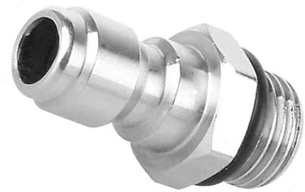 Banks 1/4 '' Hızlı Bırakma Konnektörü, 14mm Erkek Konu 1/4 "Hızlı Bırakma Adaptörü Basınçlı Yıkama Püskürtücü Kar Köpük Lance Şişe Bağlantı Parçaları Paslanmaz Çelik Bağlayıcı