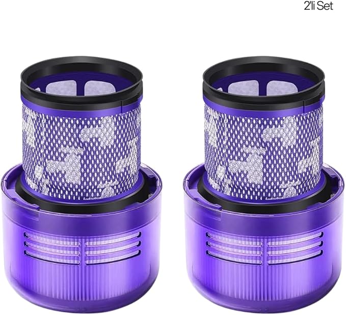 Süpürge için V11 | V15 | SV14 | SV22 Modelleri İçin Dyson Uyumlu HEPA Filtre - 2'li Set - Görsel 2