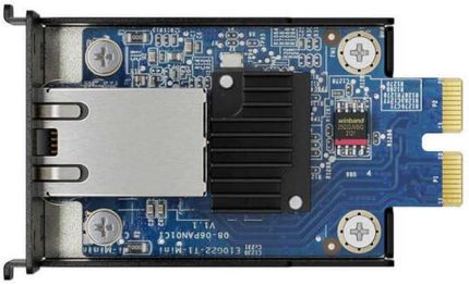 E10G22-T1-Mini 10GbE SFP+eklenti kart 2 bağlantı noktası - 10GbE RJ-45 ağ yükseltme modülü