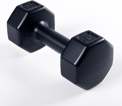 SPOR Dambıl Seti, 2 Adet x 1 kg, Siyah, Dayanıklı Tasarım - Görsel 5