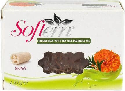 Çay Ağacı Ve Aynısefa Yağlı Lifli Sabun 130G | Doğal Kabak Lifi İçerikli | Cilt Temizliğinde Etkili | Antibakteriyel Ve Yatıştırıcı Etki