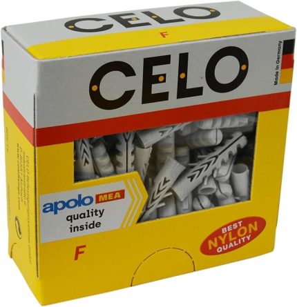 MEA dübel F 6 mm naylon 100 adet