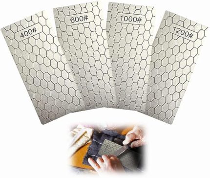 Elmas Bileme Taşı, Petek Elmas, Kaymaz Pedli, Makas, Bıçak, Dış Mekan Mutfak Aletleri İçin (400/600/1000/1200 Granülasyon)