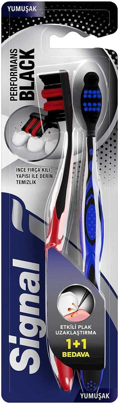 Diş Fırçası Performance Black 2 Kat Yumuşak 31 gr 1+1