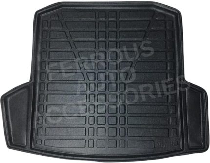 autoaccessories Skoda Octavia Kulaklı ile Uyumlu 3D Bagaj Havuzu 2021 ve Üstü