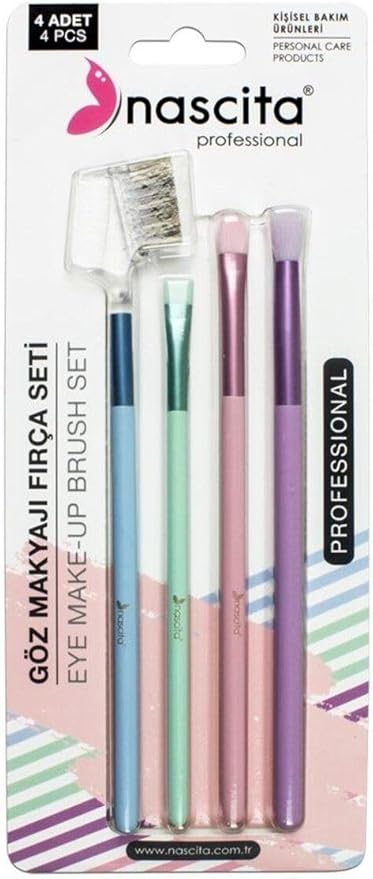 Pratik Göz Makyajı Fırça Seti 73 (4'Lü)