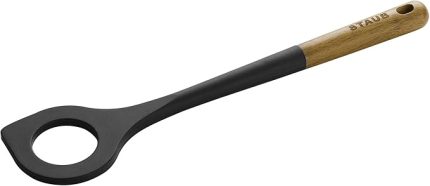 40503-108 Risotto Kaşık, Silikon, Mat Siyah