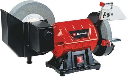 Taş Motoru - Islak Kuru TC-WD 200/150 (maks. 250 W, ıslak ve kuru taşlama için uygun, kompakt metal gövde, kıvılcım koruma camı, kalın taşlama ve ıslak taşlama diski dâhil) - 4417242