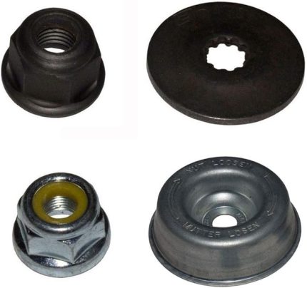 Tools STIHL FS120 Strimmer Fırça Kesici için 4 Parça/Set Metal Bıçak Sabitleme Kiti Değiştirme