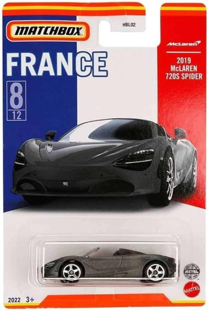 1:64 Best Of France Arabalar 2019 Mclaren 720s Spider