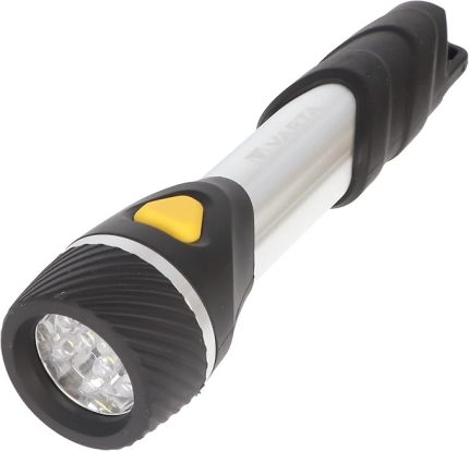 F20 Day Light Multi Led El Feneri, 9 Led (2 X Aa Longlife Power Pil, Ev, Kamp, Balıkçılık, Garaj, Acil Durum, Elektrik Kesintisi, Dış Mekan İçin İdeal)