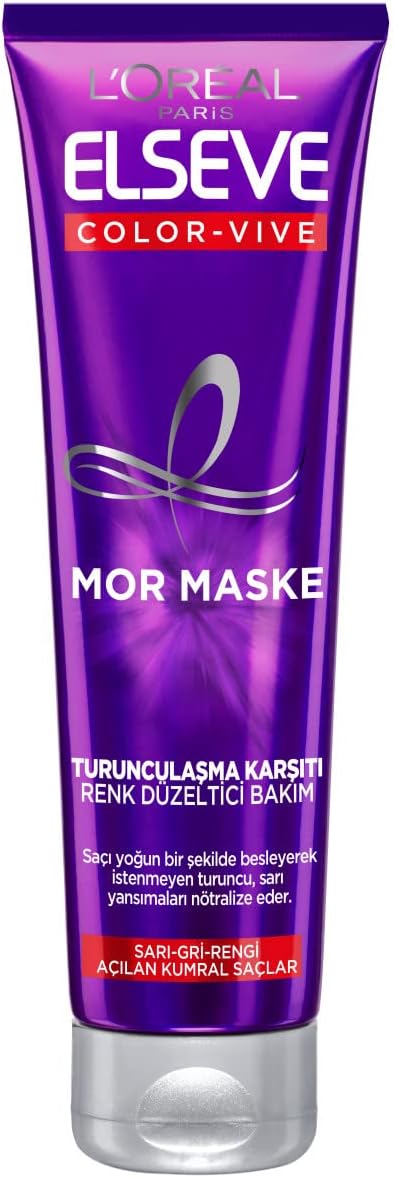 PARIS Elseve Turunculaşma Karşıtı Renk Düzeltici Mor Maske 150 ml
