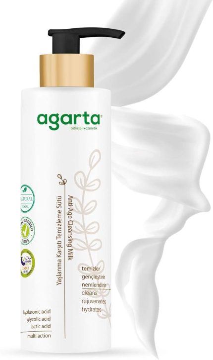 Doğal Yaşlanma Karşıtı Temizleme Sütü 225 Ml