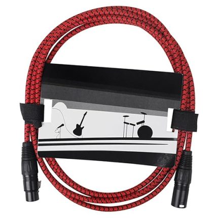 3m Xlr Mikrofon Kablosu Xlr Erkek-dişi Kablo Kaydı Ve Performanslar Için Gürültü Önleyici Teknoloji Ile Donatılmış