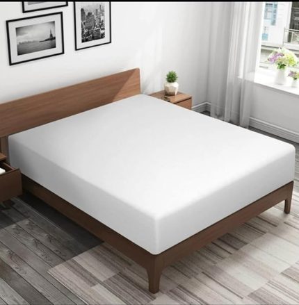 ev tekstil ürünleri Lastikli Çarşaf (beyaz) (120x200)