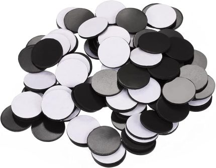 Yapışkanlı Magnet Mıknatıs Yuvarlak ESNEK - 25 mm çap - 1,7 mm kalınlık - 100 ADET