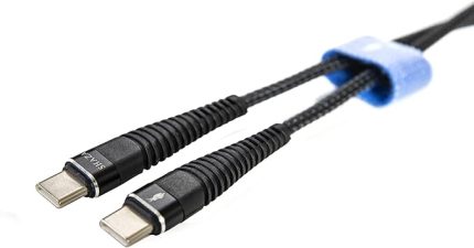 TYPE-C TO TYPE-C PD 5A 100W Örgülü Hızlı Şarj ve Data Kablosu 2 Metre