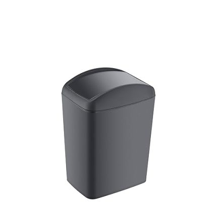 Soft Çöp Kutusu Döner Kapak 5 LT ANTRASİT