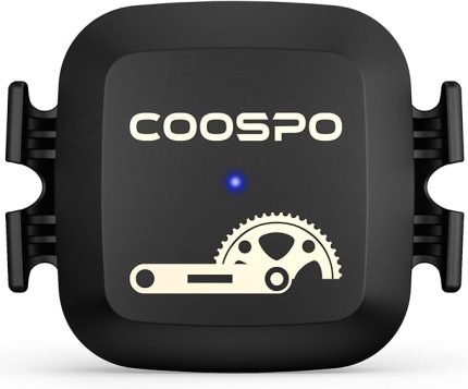 Bisiklet için Cadence Hız Sensörü, Kablosuz Bluetooth ANT+ Bisiklet RPM Sensörü, Bisiklet Bilgisayarları, Bisiklet Kadansı/Hız Sensörü, IP67/Rouvy/Zwift/Peloton/Wahoo/CooSporide ile Uyumlu