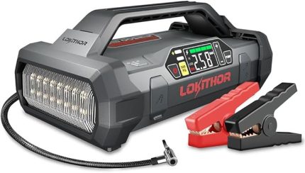 JA2500 12V 2500Amp LiFePO4 Akıllı Akü Takviye + Pompa + Powerbank + Led Lamba
