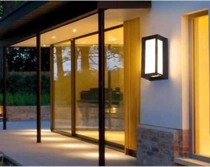 Aydınlatması Led Işık 25cm 12w Gün Işığı 3000k Zita Ultra Bahçe Duvar Aplik Su Geçirmez