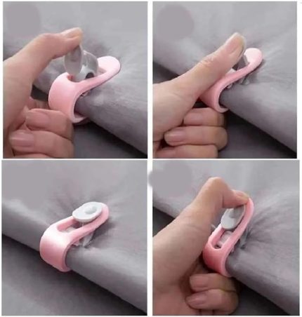 Adet Iğnesiz Yorgan Çarşaf Ve Perde Tutucu Sabitleyici Kaydırmaz Nevresim Örtü Düzenleyici Klips