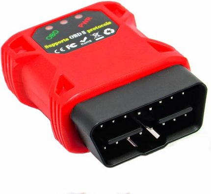 Yeni Yükseltme OBD2 Araba Tarayıcı Motor Arıza Kodu Okuyucu OBDII CAN Teşhis Tarama Aracı iOS/Android Telefon ile Uyumlu