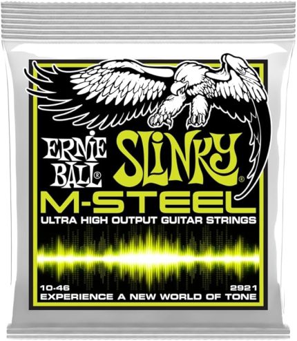 Ball P02921 Normal Slinky M-Çelik Elektro Gitar Telleri, Ölçü 10-46