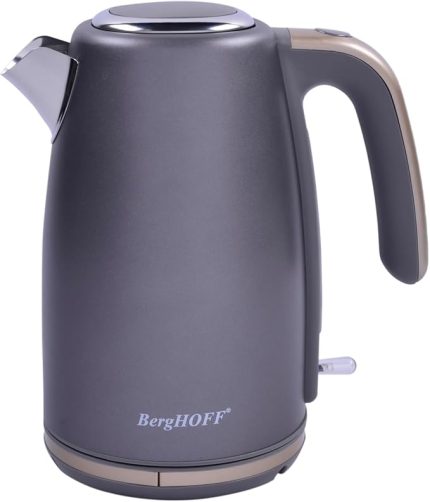 Gem Pearl 1.7 Litre Gri Gold Modern Su Isıtıcı