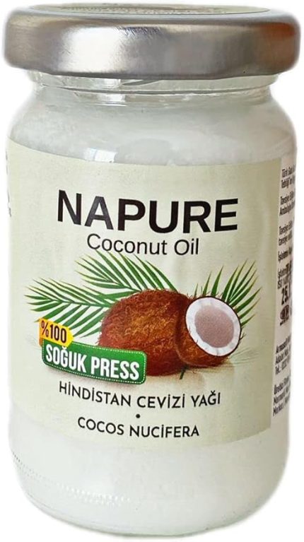 Hindistan Cevizi Yağı Doğal %100 Soğuk Sıkım Cocos Nucifera Coconut Oil (100 ml)