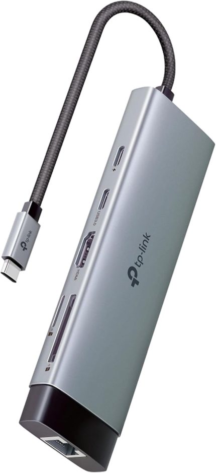 UH9120C, 4K 60Hz HDMI, Gigabit RJ45 Port, 100W Hızlı Şarj, SD ve MicroSD Kart Yuvası, 5Gbps Data Transfer Hızı, 9'u Bir Arada USB-C Hub