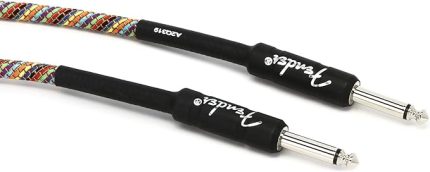 Festival Hemp Instrument Cables 3 metre - Rainbow Enstrüman Kablosu