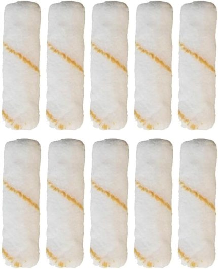 Home 10 Adet Parmak Rulo Yedeği,Boya Ve Badana İçin 10 Cm Parmak Rulo Yedeği,Boya Badana Fırçası