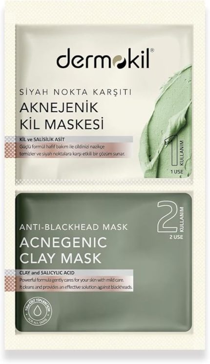 Siyah Nokta Karşıtı Kil Maske 2x7.5 ml